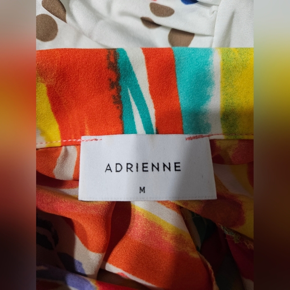 Adrienne Abstract Colorful Dress Tunic Medium - Picture 4 of 4